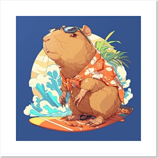 capybara Posters and Art